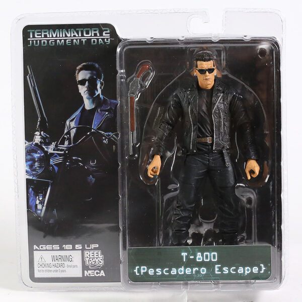 Terminator 2 T-800 Arnold Schwarzenegger PVC 18cm - Imagem 48