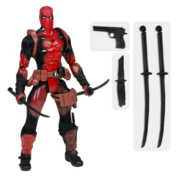 Deadpool Action Figure Anime Colecionável - Imagem 8