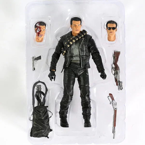 Terminator 2 T-800 Arnold Schwarzenegger PVC 18cm - Imagem 27