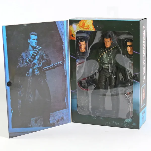 Terminator 2 T-800 Arnold Schwarzenegger PVC 18cm - Imagem 28