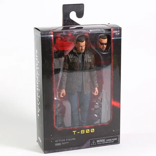Terminator 2 T-800 Arnold Schwarzenegger PVC 18cm - Imagem 38
