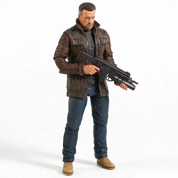 Terminator 2 T-800 Arnold Schwarzenegger PVC 18cm - Imagem 33