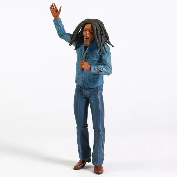 Estatua Cantor de Reggae Bob Marley PVC - Imagem 10
