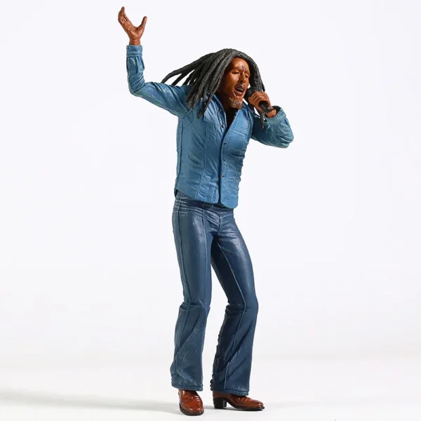 Estatua Cantor de Reggae Bob Marley PVC - Imagem 12