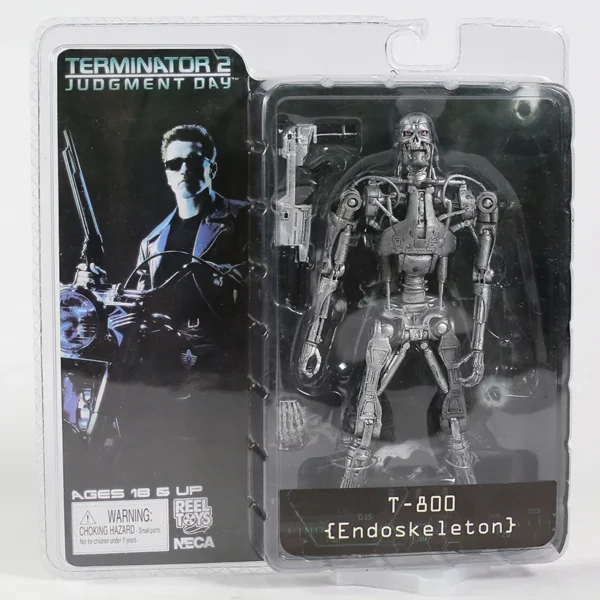Terminator 2 T-800 Arnold Schwarzenegger PVC 18cm - Imagem 54