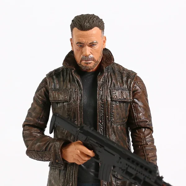 Terminator 2 T-800 Arnold Schwarzenegger PVC 18cm - Imagem 36