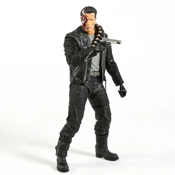 Terminator 2 T-800 Arnold Schwarzenegger PVC 18cm - Imagem 22