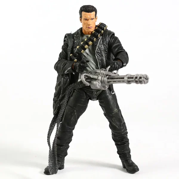 Terminator 2 T-800 Arnold Schwarzenegger PVC 18cm - Imagem 24