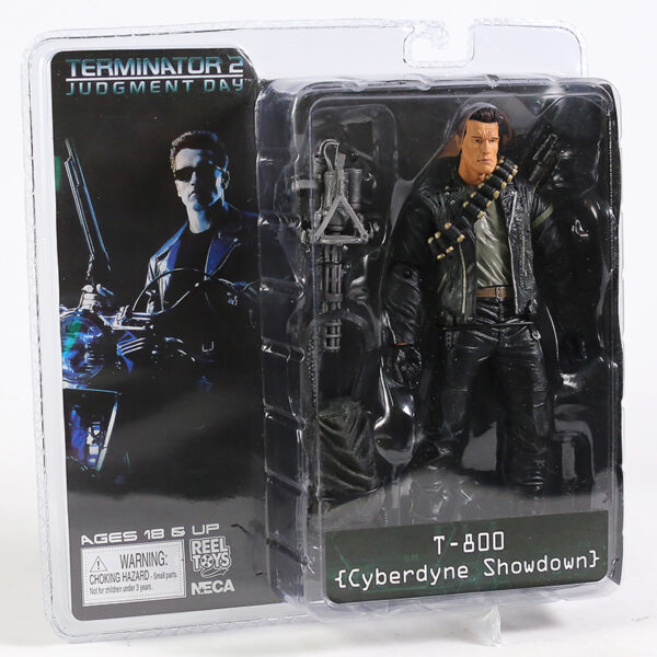 Terminator 2 T-800 Arnold Schwarzenegger PVC 18cm - Imagem 50