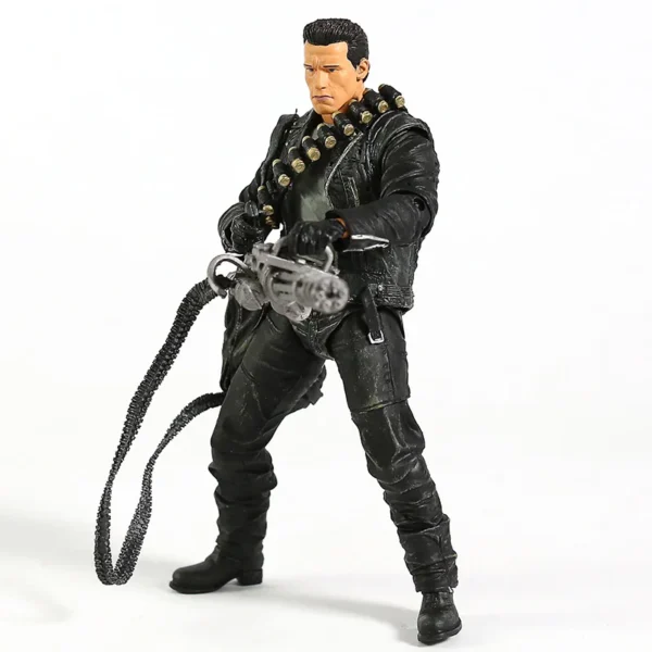 Terminator 2 T-800 Arnold Schwarzenegger PVC 18cm - Imagem 25