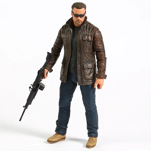 Terminator 2 T-800 Arnold Schwarzenegger PVC 18cm - Imagem 30