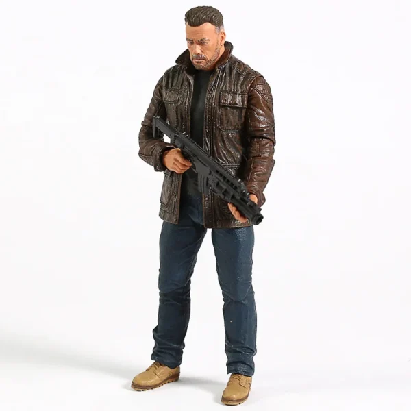 Terminator 2 T-800 Arnold Schwarzenegger PVC 18cm - Imagem 34