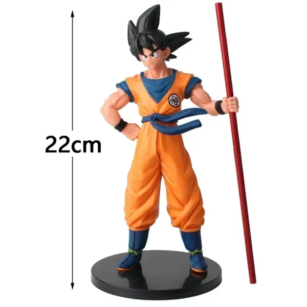 Goku Super Saiyan Anime 22cm Colecionável - Imagem 5