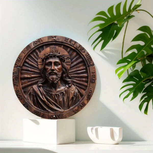 Jesus Cristo de Metal para Decoração - Imagem 3
