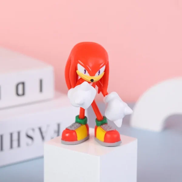 Sonic Action Figure Shadow Knuckles Tails Amy - Imagem 9