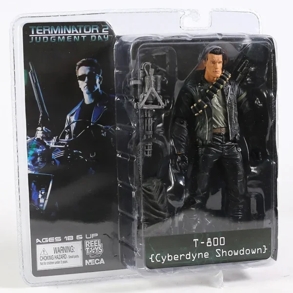 Terminator 2 T-800 Arnold Schwarzenegger PVC 18cm - Imagem 14