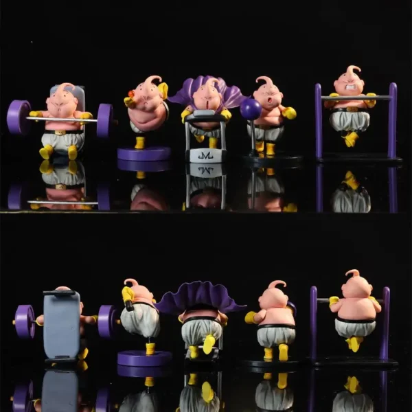 Body Building Majin Buu - Coleção Anime - 5 peças - Imagem 8
