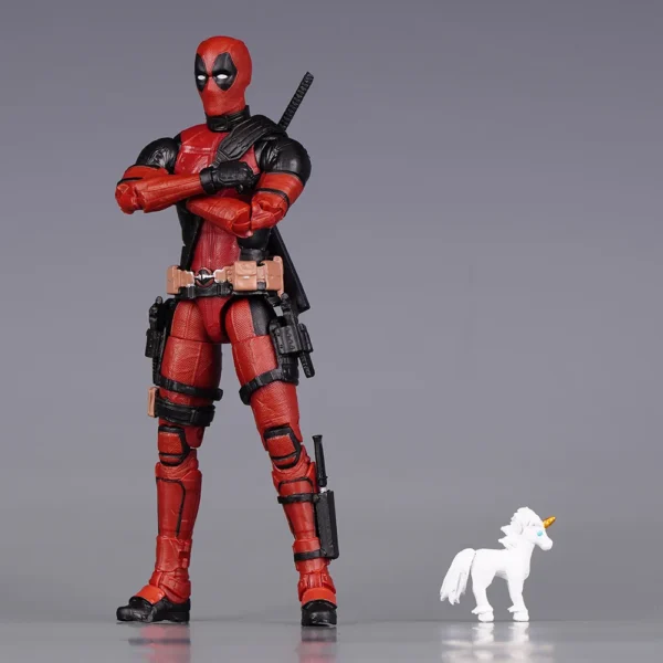 Deadpool Action Figure15.5cm Colecionável - Imagem 10