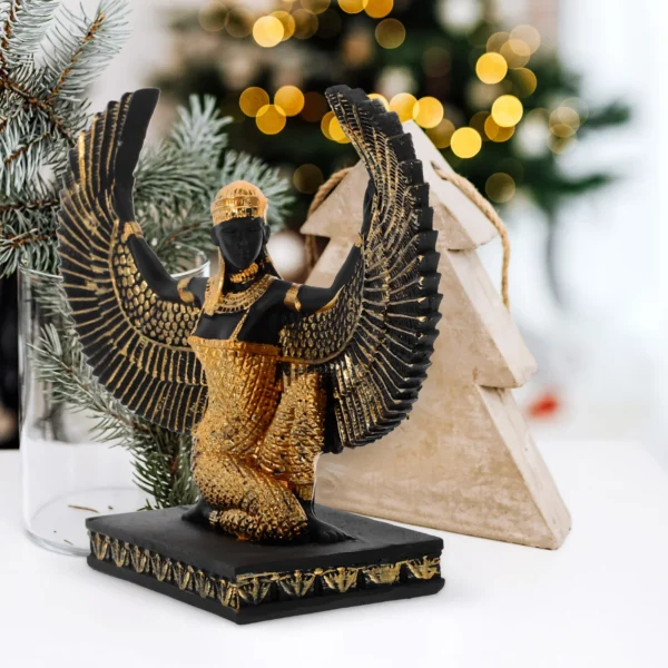 Estatua Deusa Egípcia Decorativa - Imagem 3