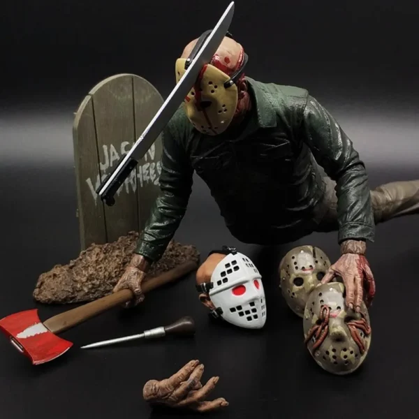 Jason Voorhees Action Figure Colecionavel - Imagem 6