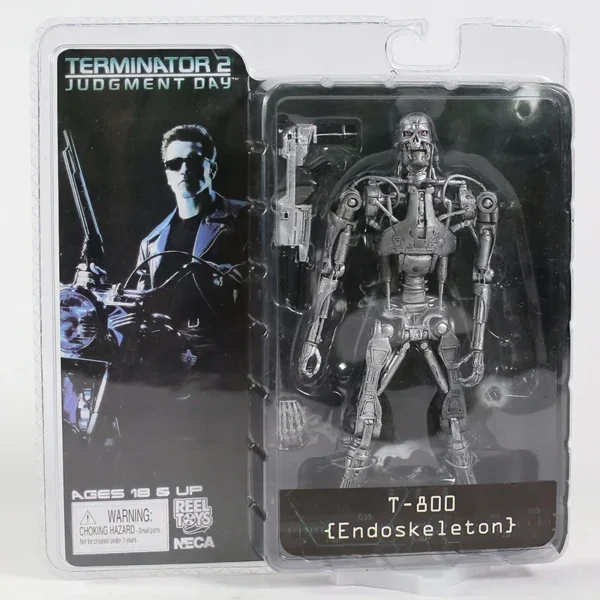 Terminator 2 T-800 Arnold Schwarzenegger PVC 18cm - Imagem 9