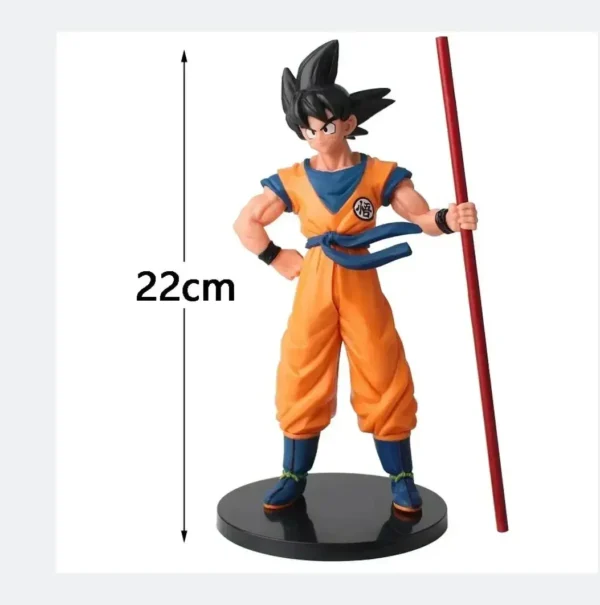 Goku Super Saiyan Anime 22cm Colecionável - Imagem 7