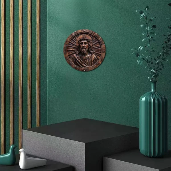 Jesus Cristo de Metal para Decoração - Imagem 4
