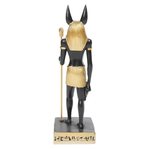 Deus Egípcio Anubis Resina para decoração - Imagem 3