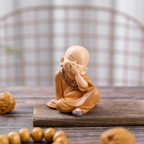 Estatua Pequeno Buda Deoração - Imagem 15