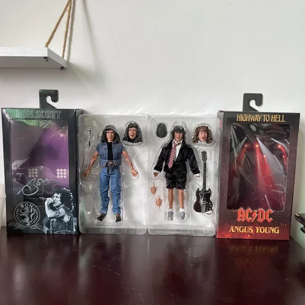 Angus Young - Bon Scott Action Boneco Colecionável - Imagem 9