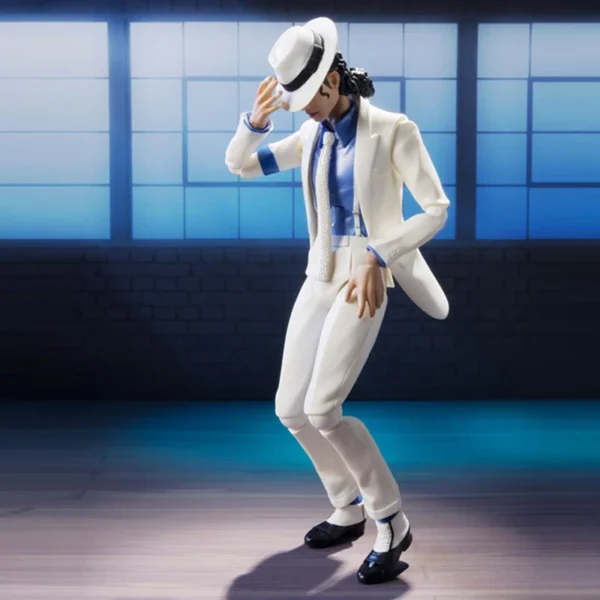 Michael Jackson Smooth Criminal Moonwalk Action Figure - Imagem 6