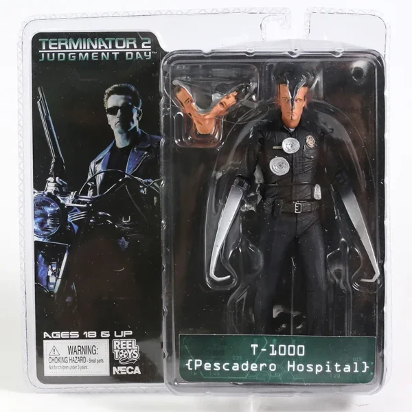 Terminator 2 T-800 Arnold Schwarzenegger PVC 18cm - Imagem 7