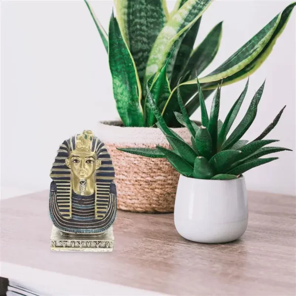 Rei egipicio Pharaoh Decoração Vintage Tutankhamun - Imagem 6
