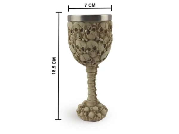 Taça-Cálice Caveira Colecionável Cocktail - Imagem 2