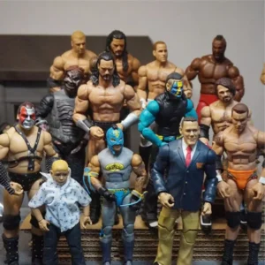Figure Hulk Hogan John Cena Dwayne Johnson Action Figure Wrestling Figurine