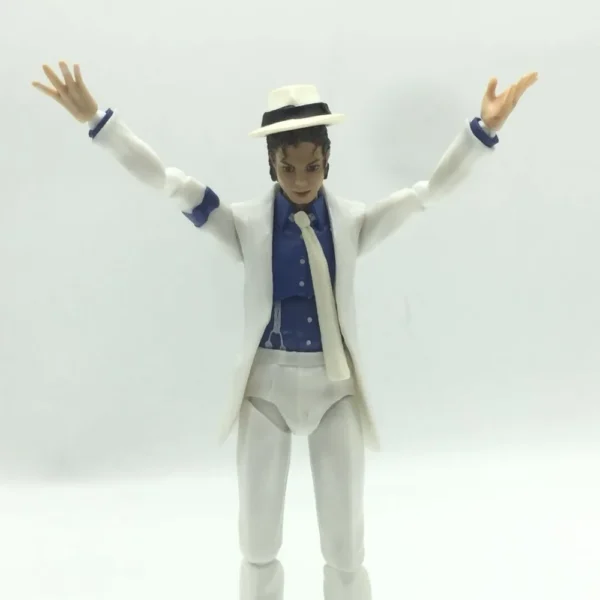 Michael Jackson Smooth Criminal Moonwalk Action Figure - Imagem 11