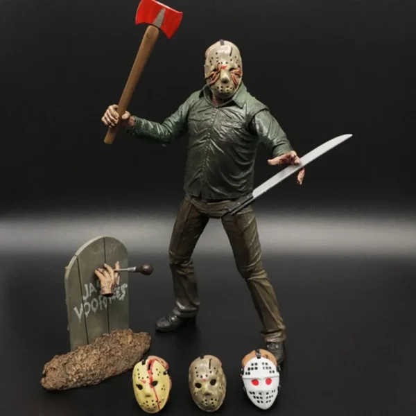 Jason Voorhees Action Figure Colecionavel - Imagem 2
