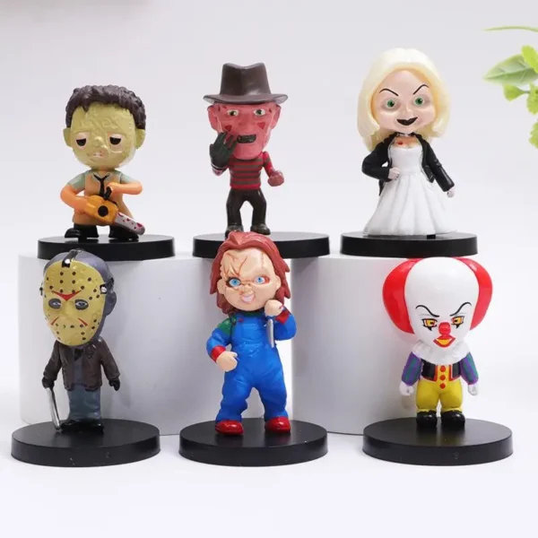 Funk Pop Chucky Jason Freddy Clown Doll - Colecionável - Imagem 6