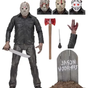 Jason Voorhees Action Figure Colecionavel