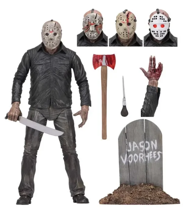 Jason Voorhees Action Figure Colecionavel