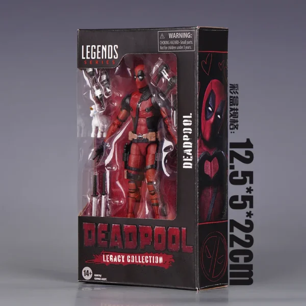Deadpool Action Figure15.5cm Colecionável - Imagem 21