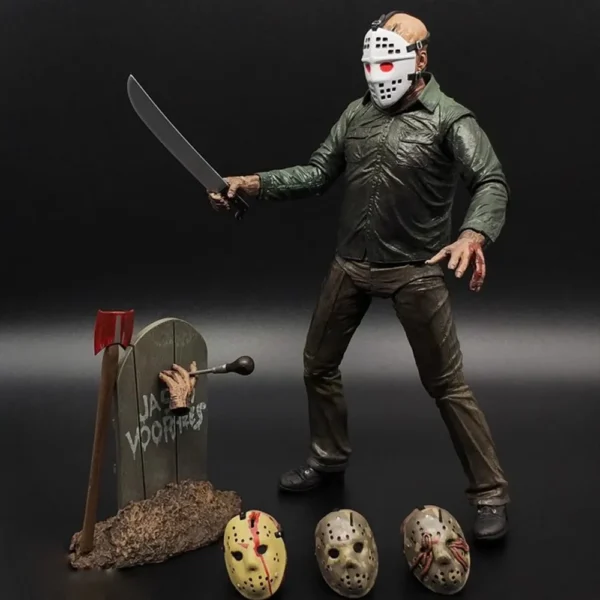 Jason Voorhees Action Figure Colecionavel - Imagem 4