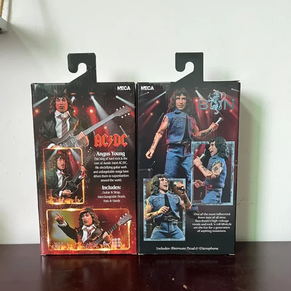 Angus Young - Bon Scott Action Boneco Colecionável - Imagem 4