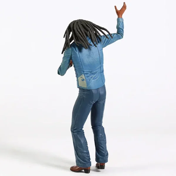 Estatua Cantor de Reggae Bob Marley PVC - Imagem 4