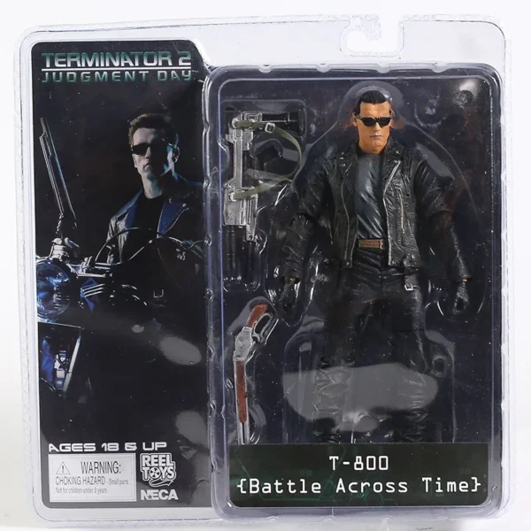 Terminator 2 T-800 Arnold Schwarzenegger PVC 18cm - Imagem 10