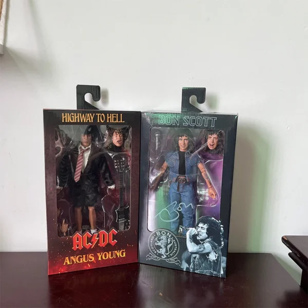 Angus Young - Bon Scott Action Boneco Colecionável - Imagem 11