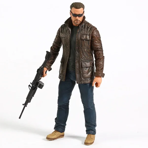 Terminator 2 T-800 Arnold Schwarzenegger PVC 18cm - Imagem 4
