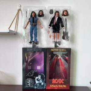 Angus Young - Bon Scott Action Boneco Colecionável