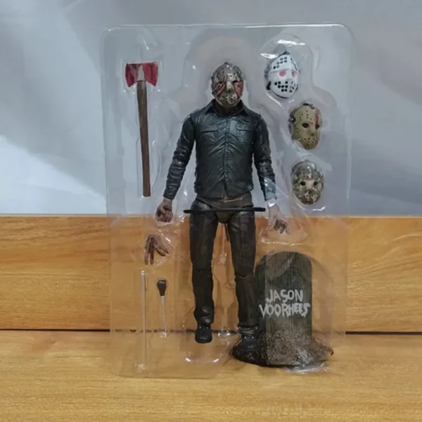 Jason Voorhees Action Figure Colecionavel - Imagem 8