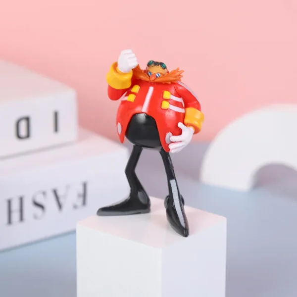 Sonic Action Figure Shadow Knuckles Tails Amy - Imagem 13